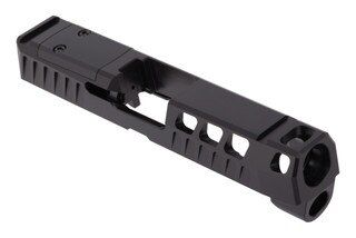 Shalo Tek P320C IC Sentinel RMRSc Cut Slide has a black nitride finish.